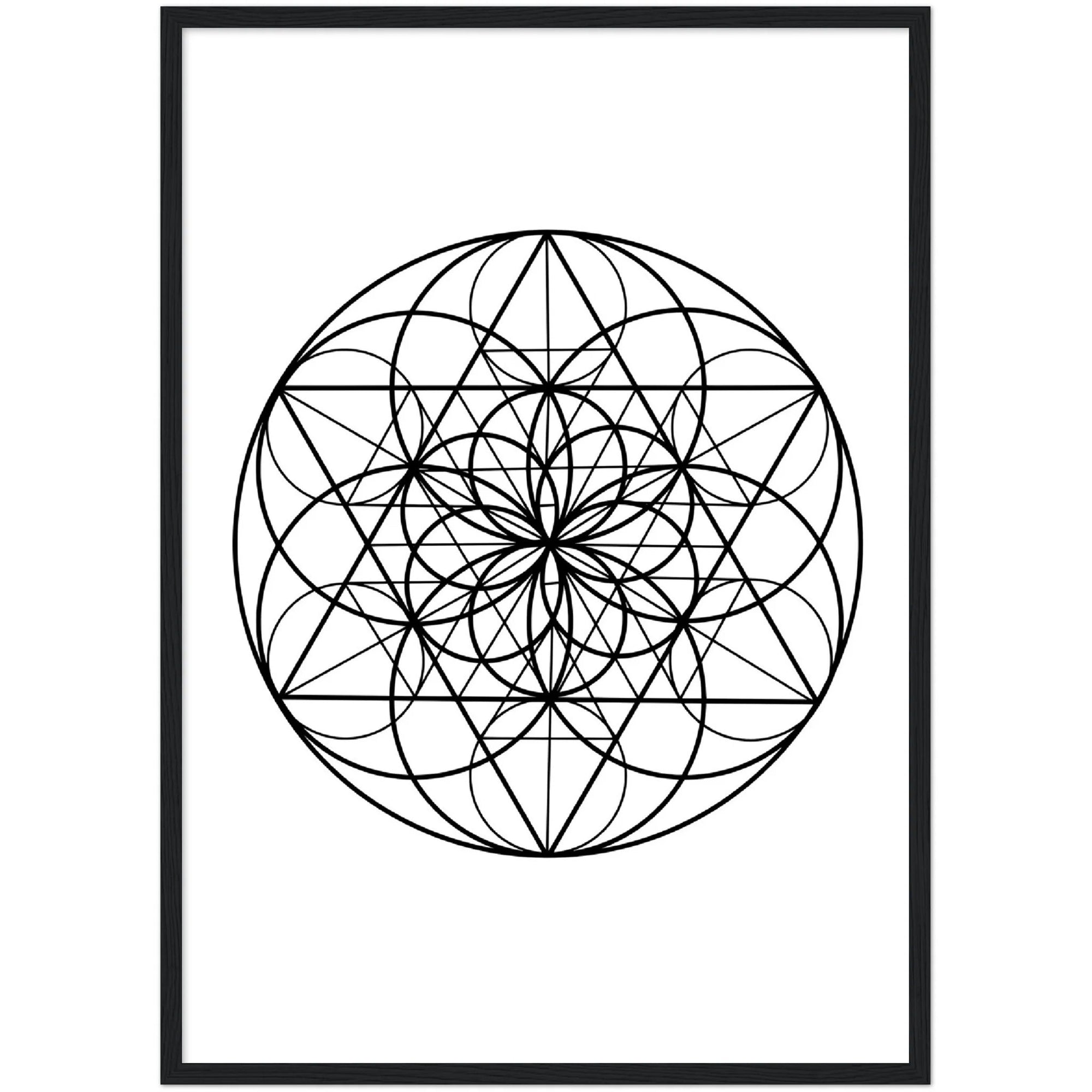 Geometric Mandala Wall Art - The Trendy Art