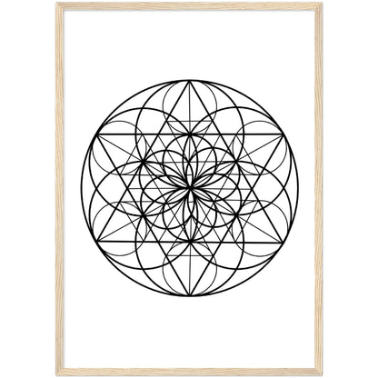 Geometric Mandala Wall Art - The Trendy Art