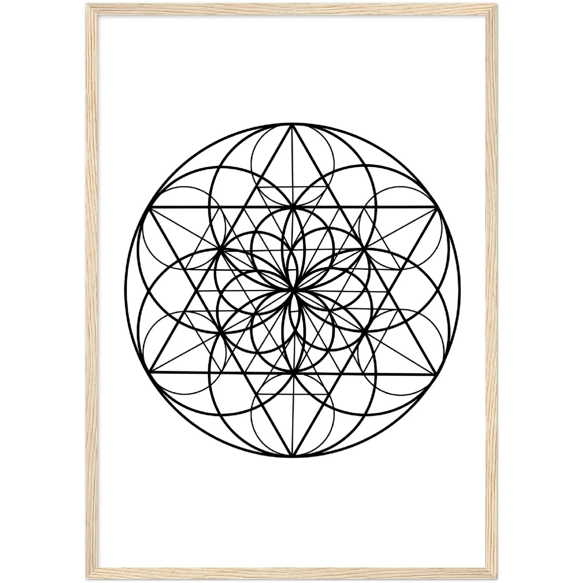 Geometric Mandala Wall Art - The Trendy Art