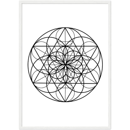 Geometric Mandala Wall Art - The Trendy Art