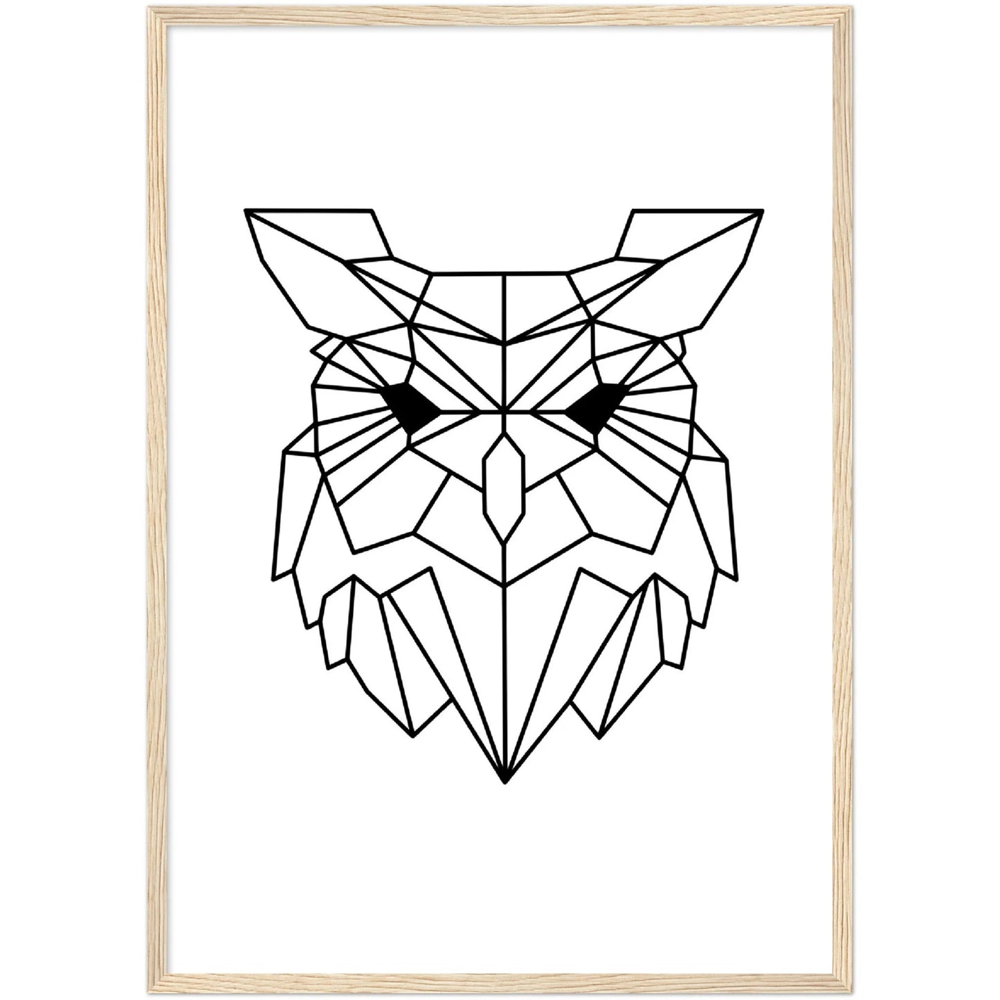 Geometric Owl Wall Art - The Trendy Art