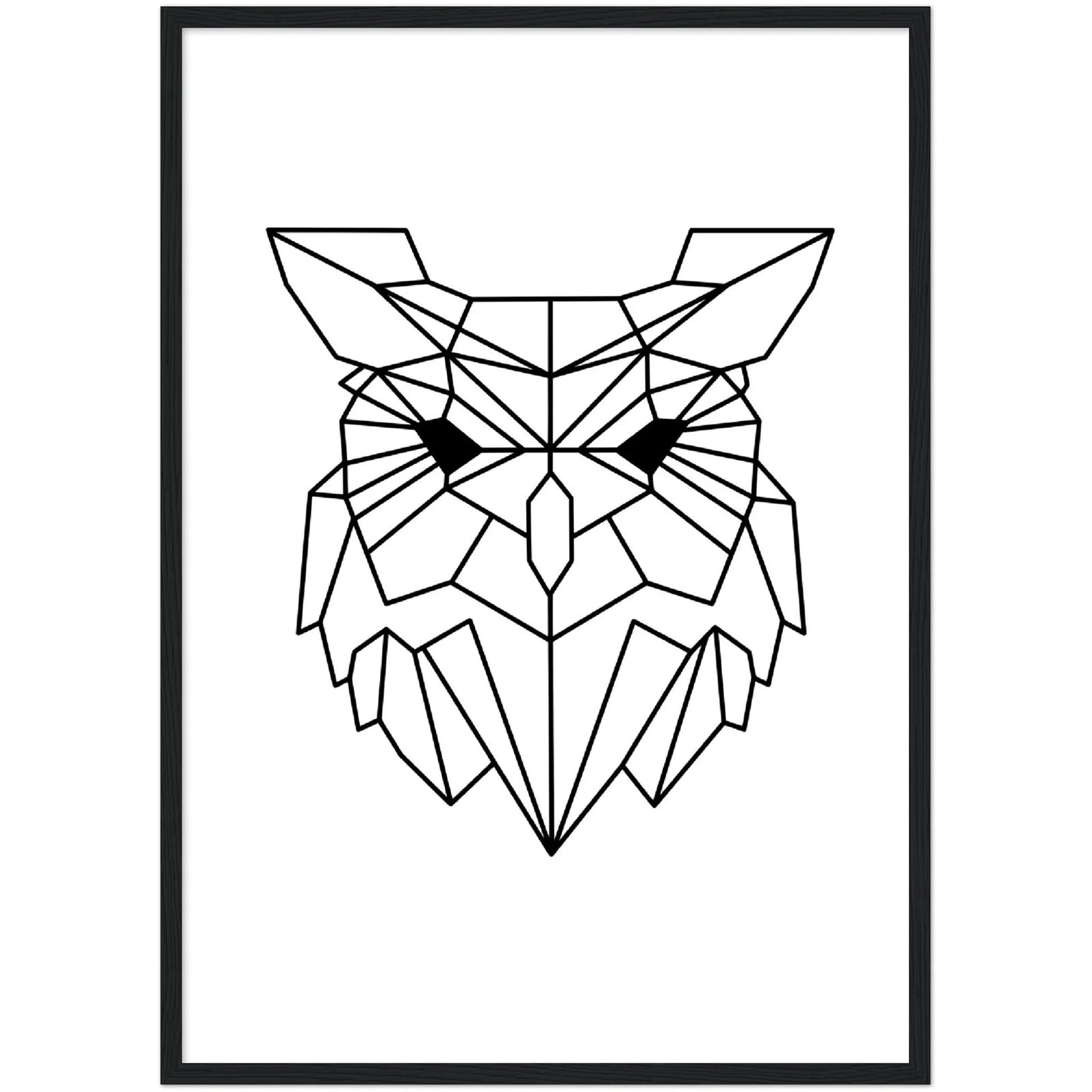 Geometric Owl Wall Art - The Trendy Art