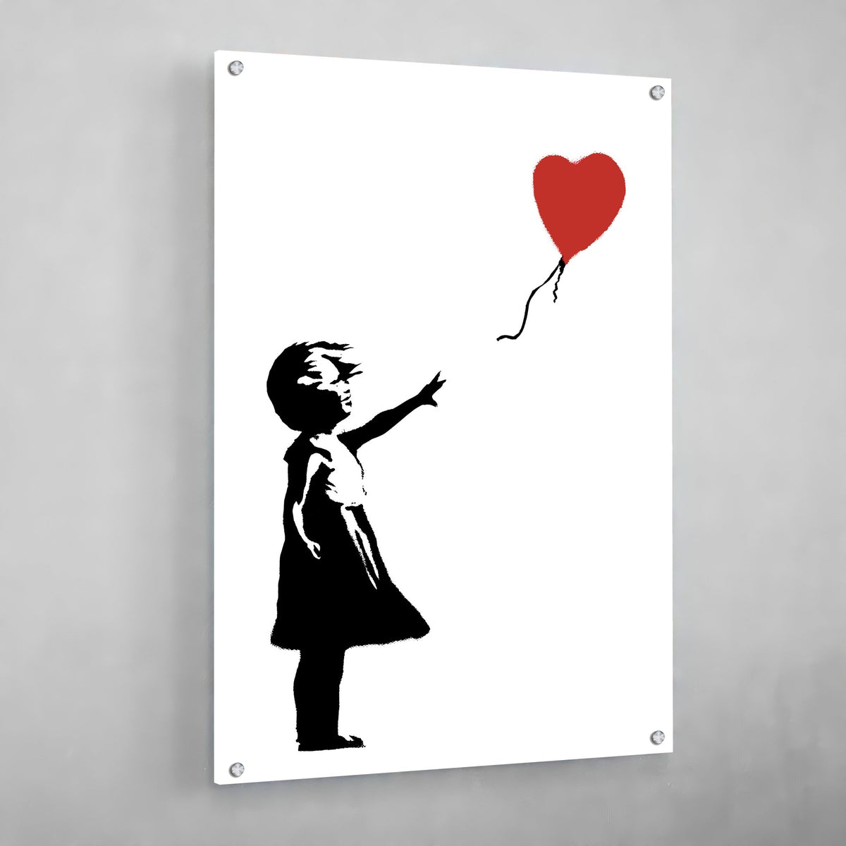 Girl With Balloon Banksy - The Trendy Art
