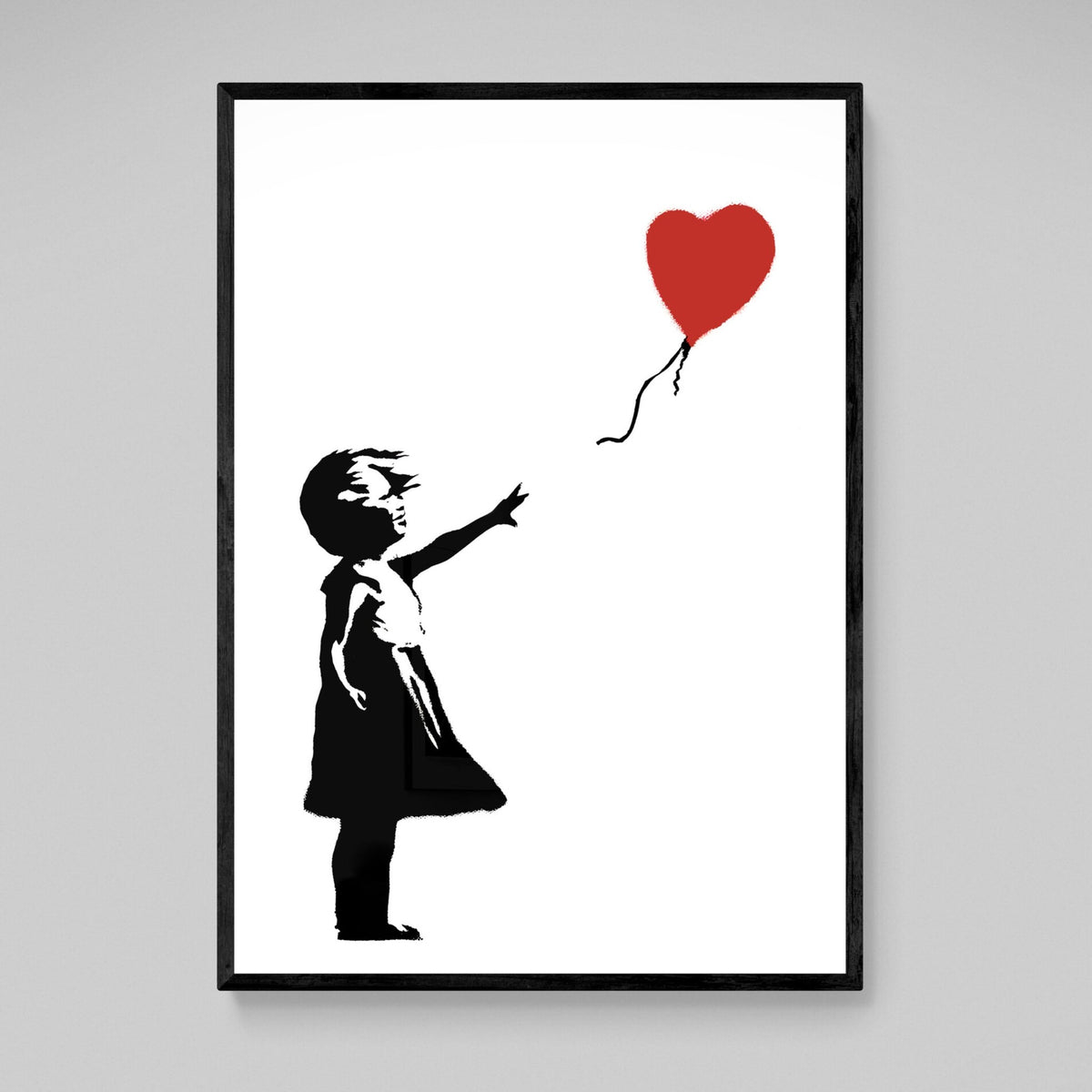 Girl With Balloon Banksy - The Trendy Art