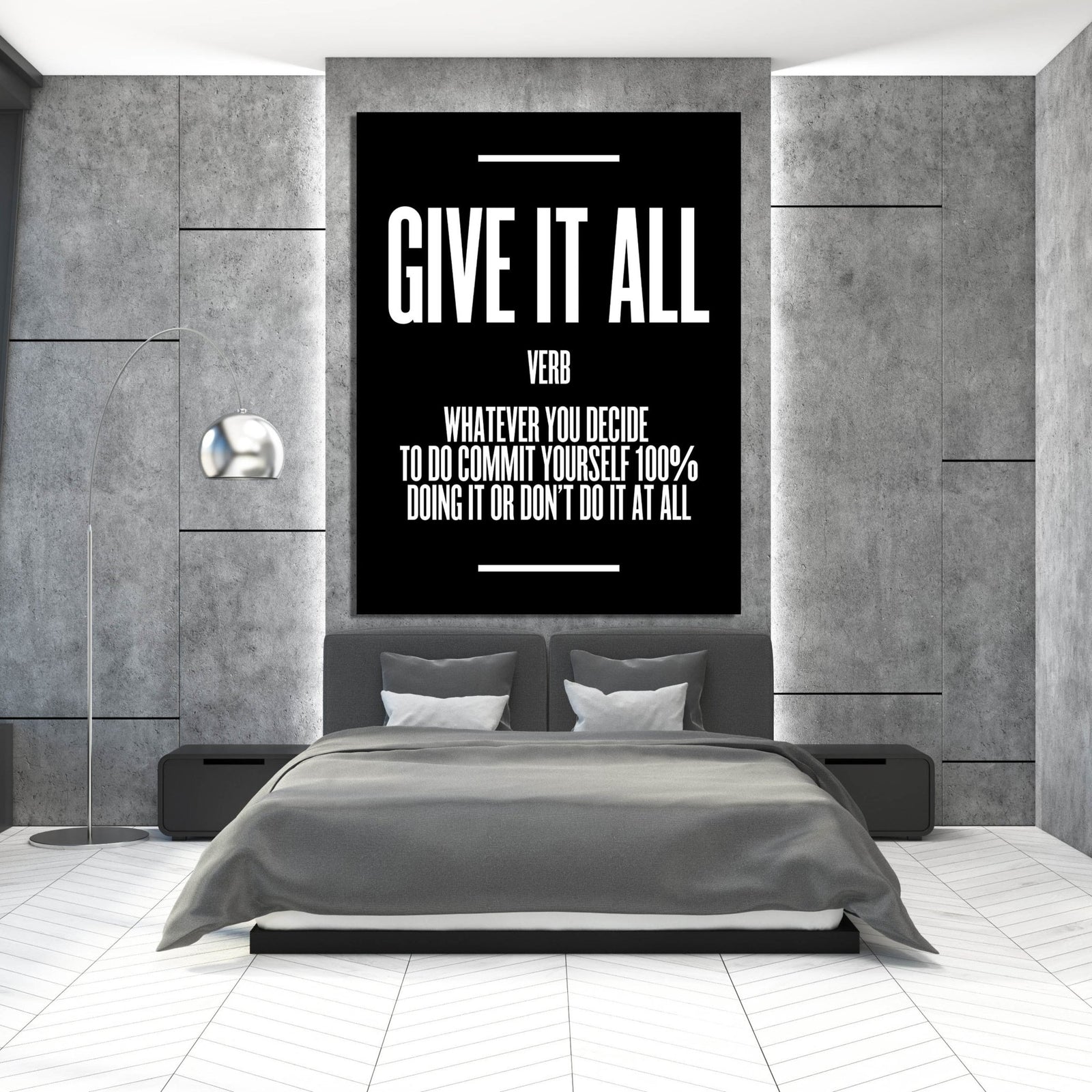 Give It All Wall Art - The Trendy Art