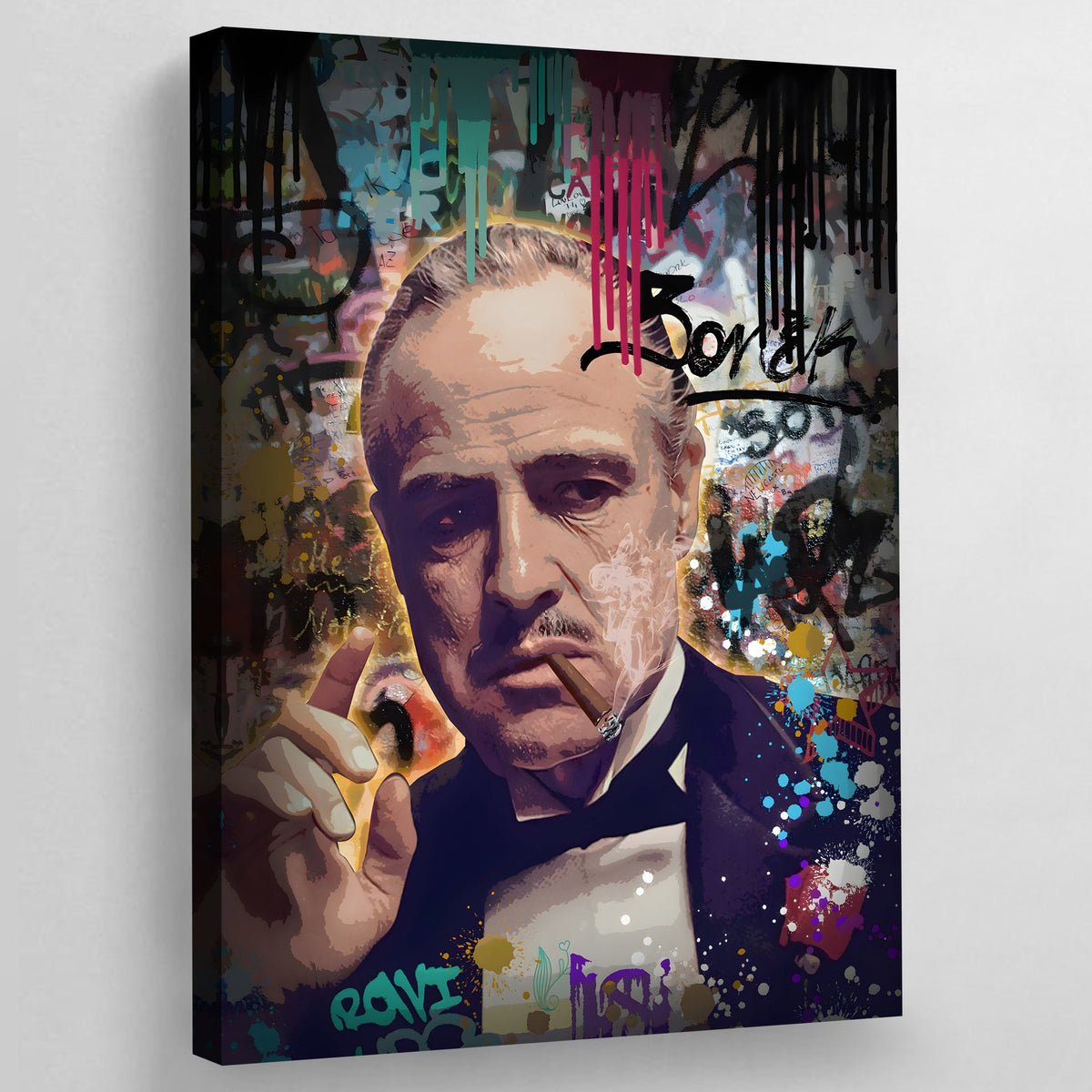 GodFather Graffiti Wall Art - The Trendy Art