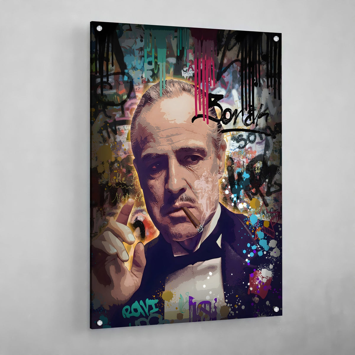 GodFather Graffiti Wall Art - The Trendy Art