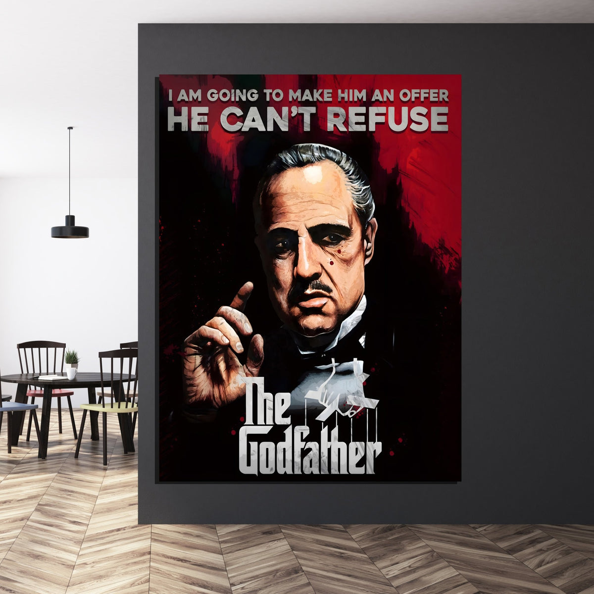 GodFather Wall Art - The Trendy Art