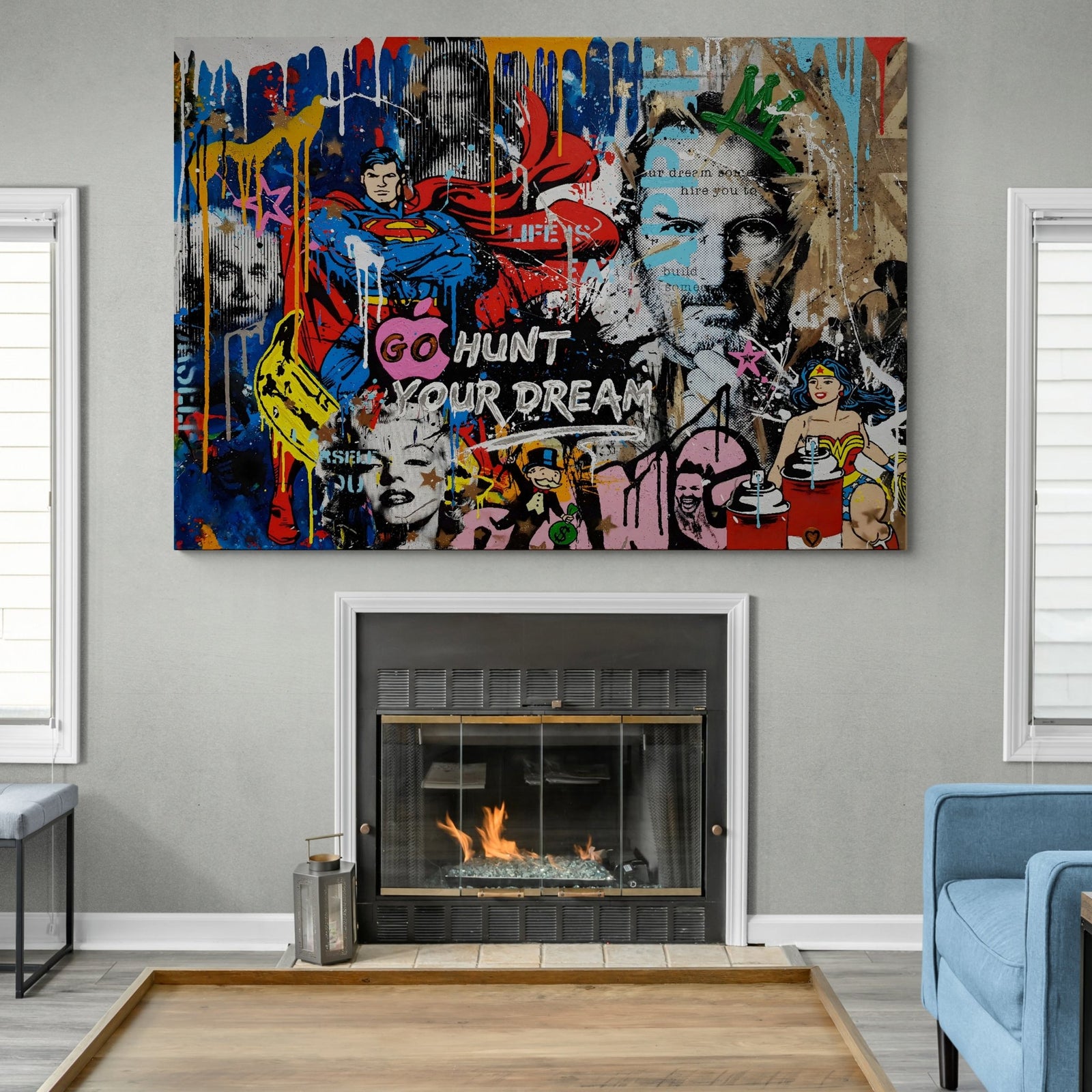 Graffiti Art Wall Decor - The Trendy Art