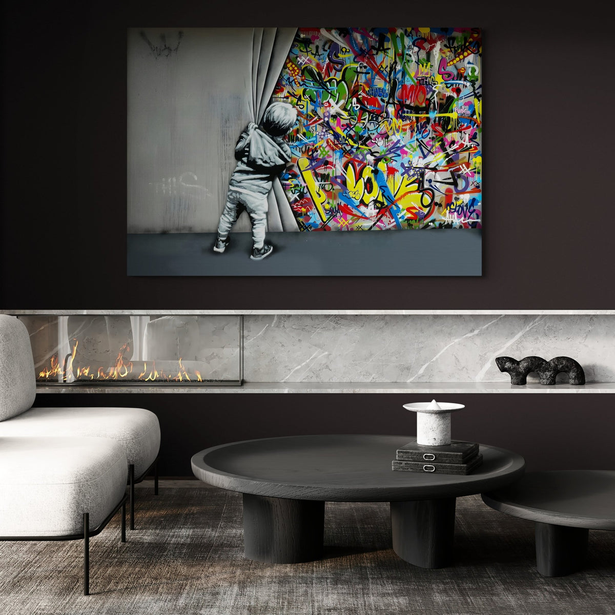 Graffiti Canvas Art - The Trendy Art