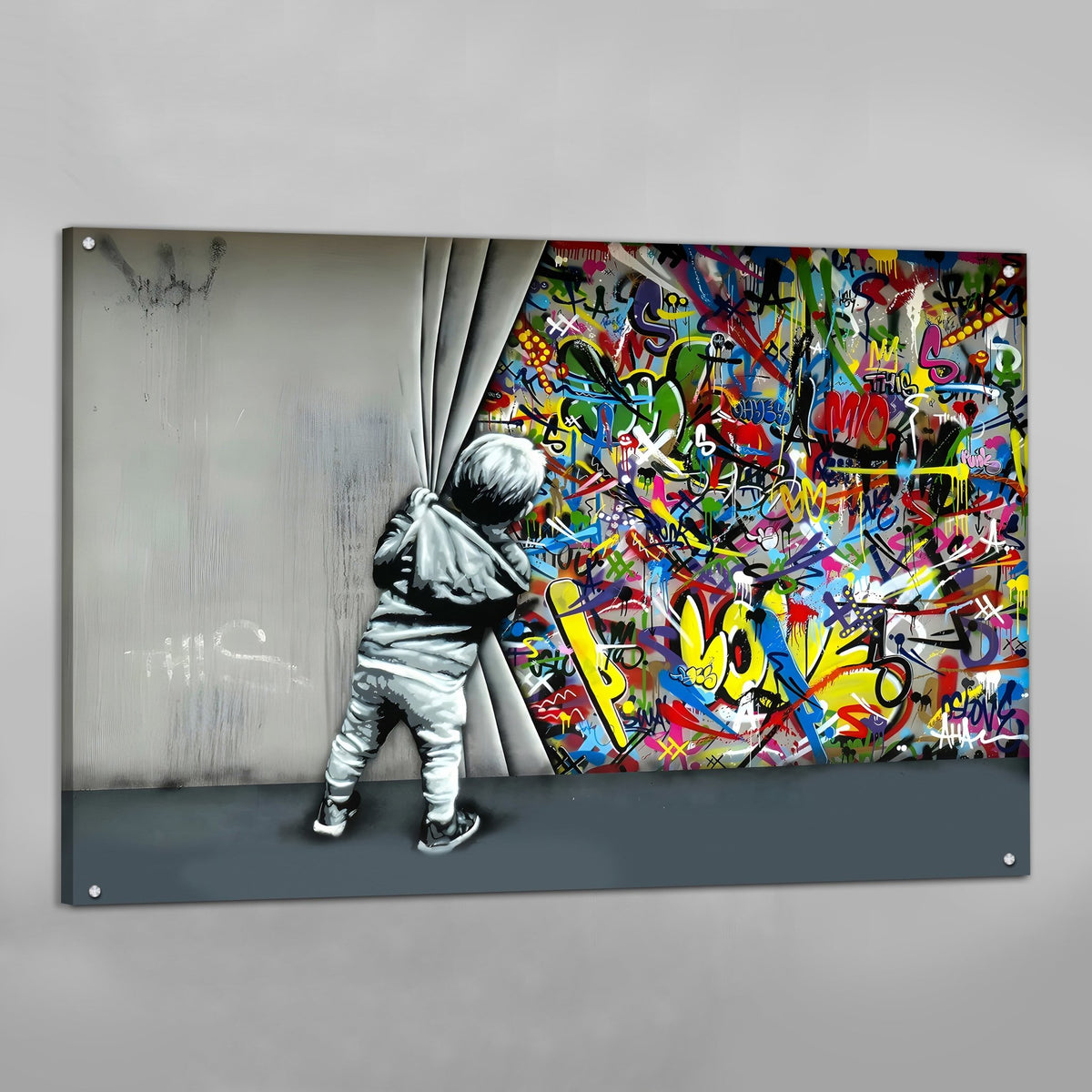 Graffiti Canvas Art - The Trendy Art