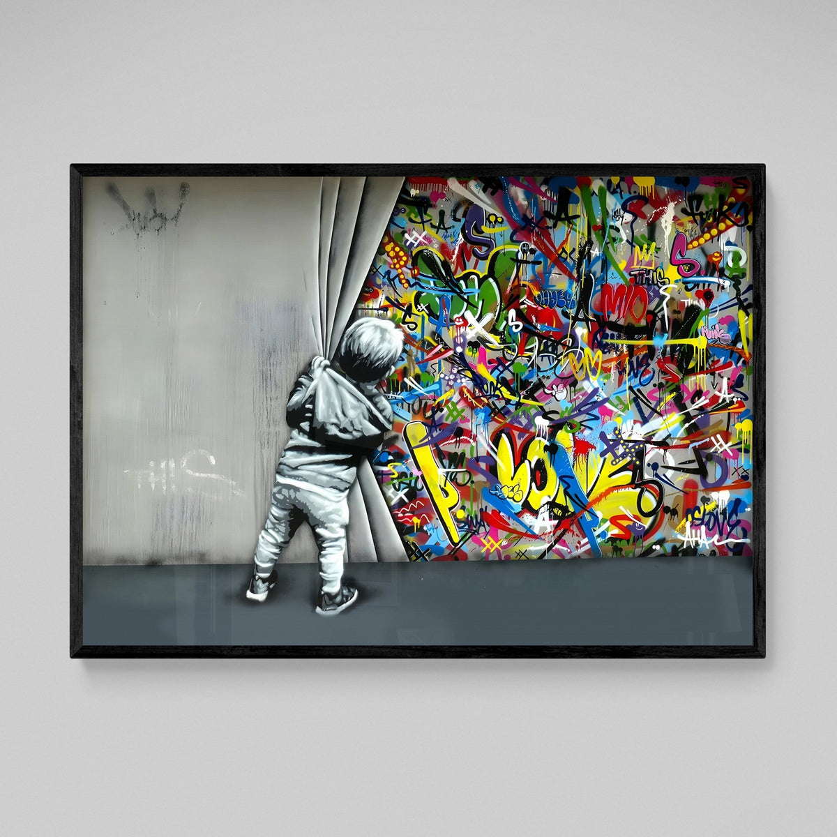 Graffiti Canvas Art - The Trendy Art