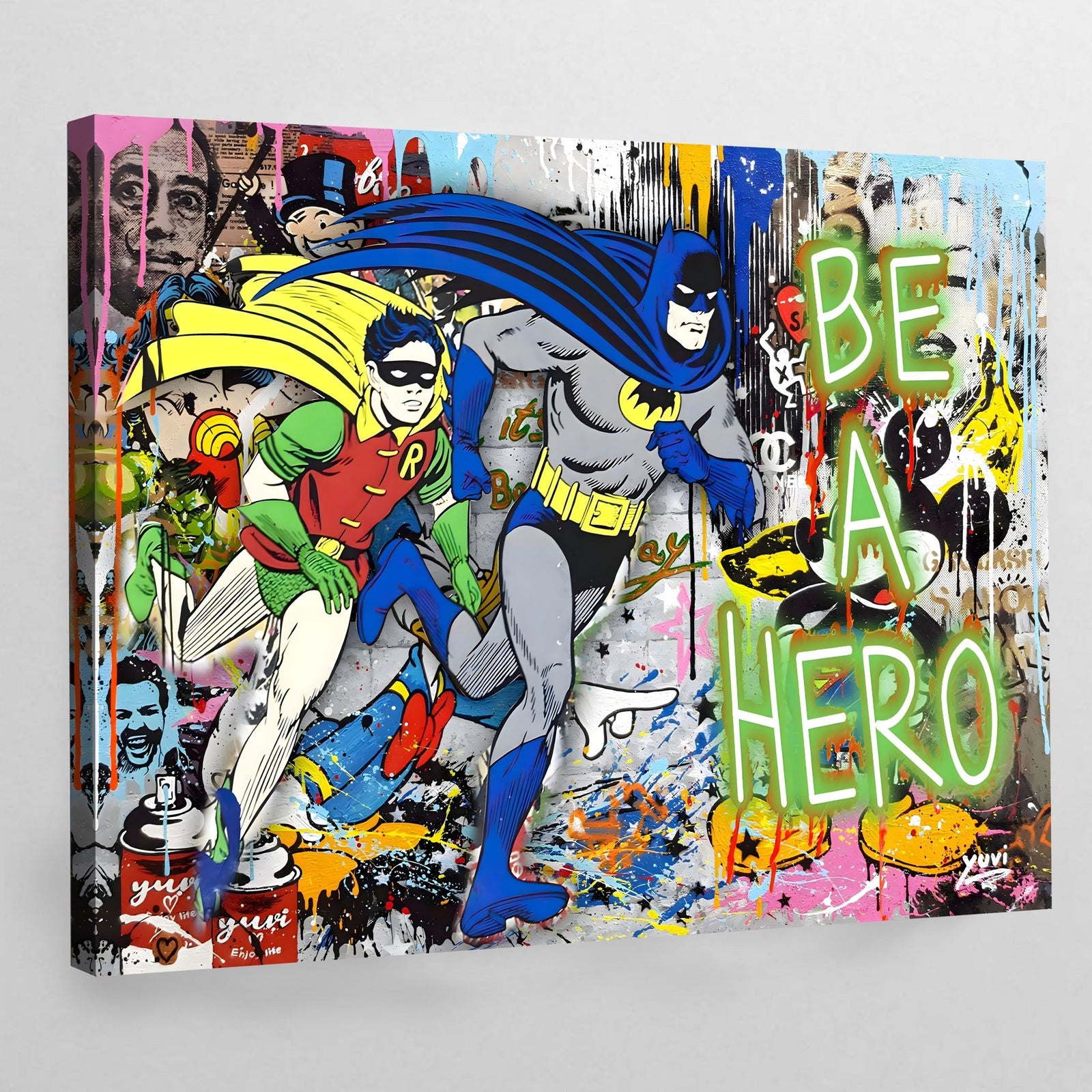 Graffiti Comic Wall Art - The Trendy Art