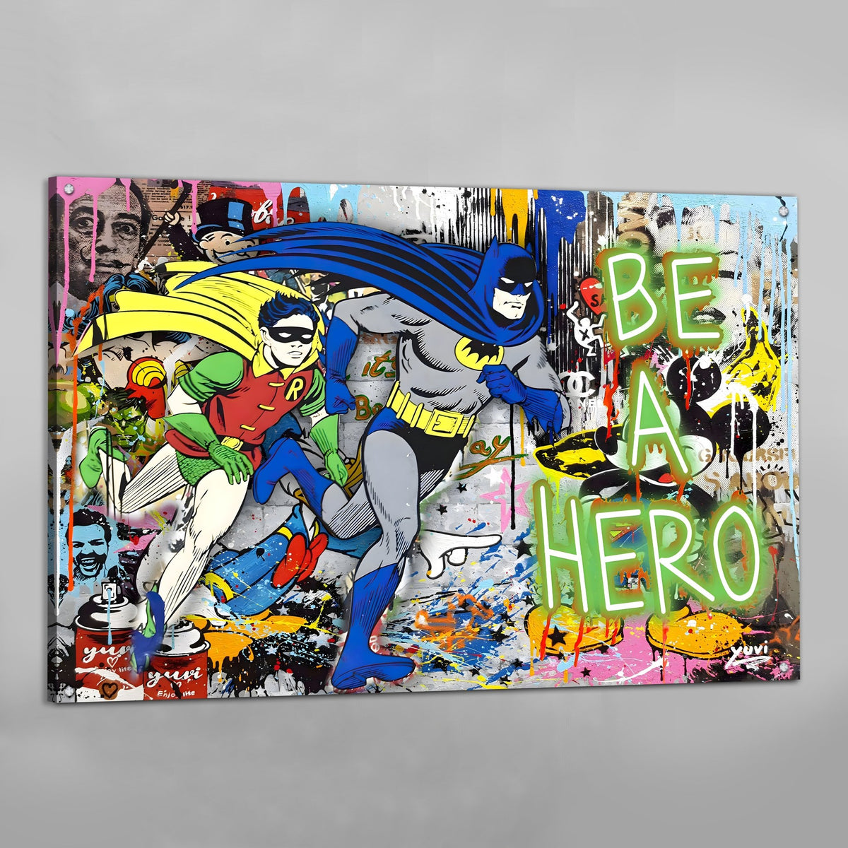 Graffiti Comic Wall Art - The Trendy Art