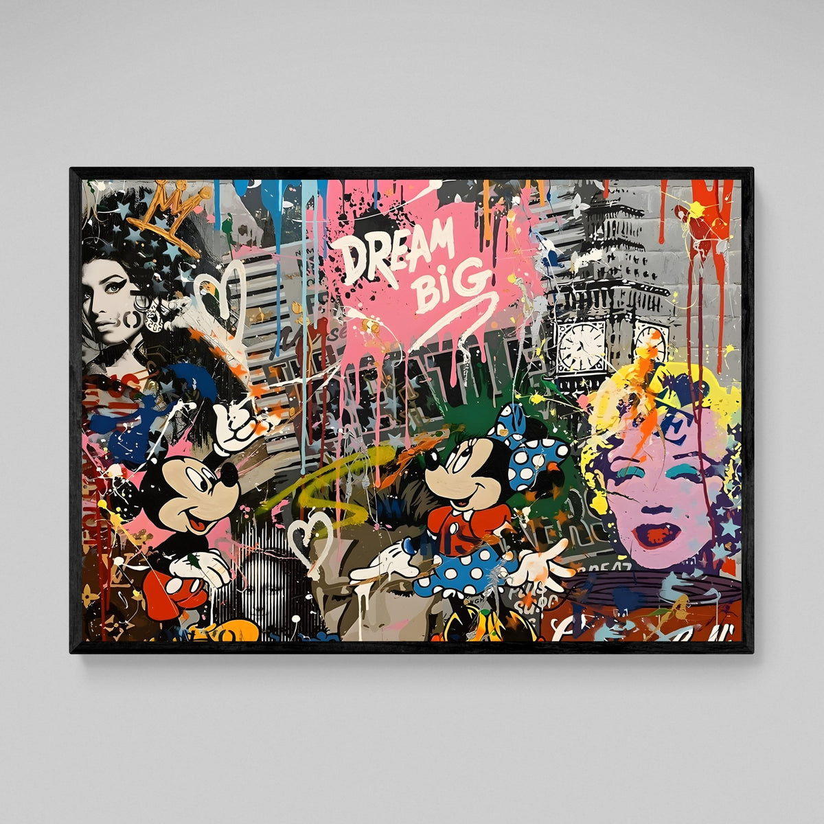 Graffiti Street Art Canvas - The Trendy Art
