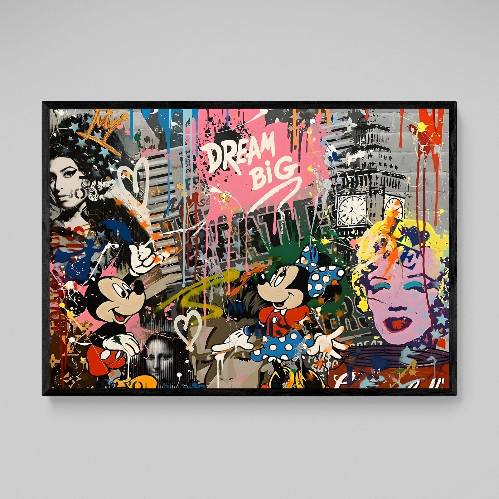 Graffiti Street Art Canvas - The Trendy Art