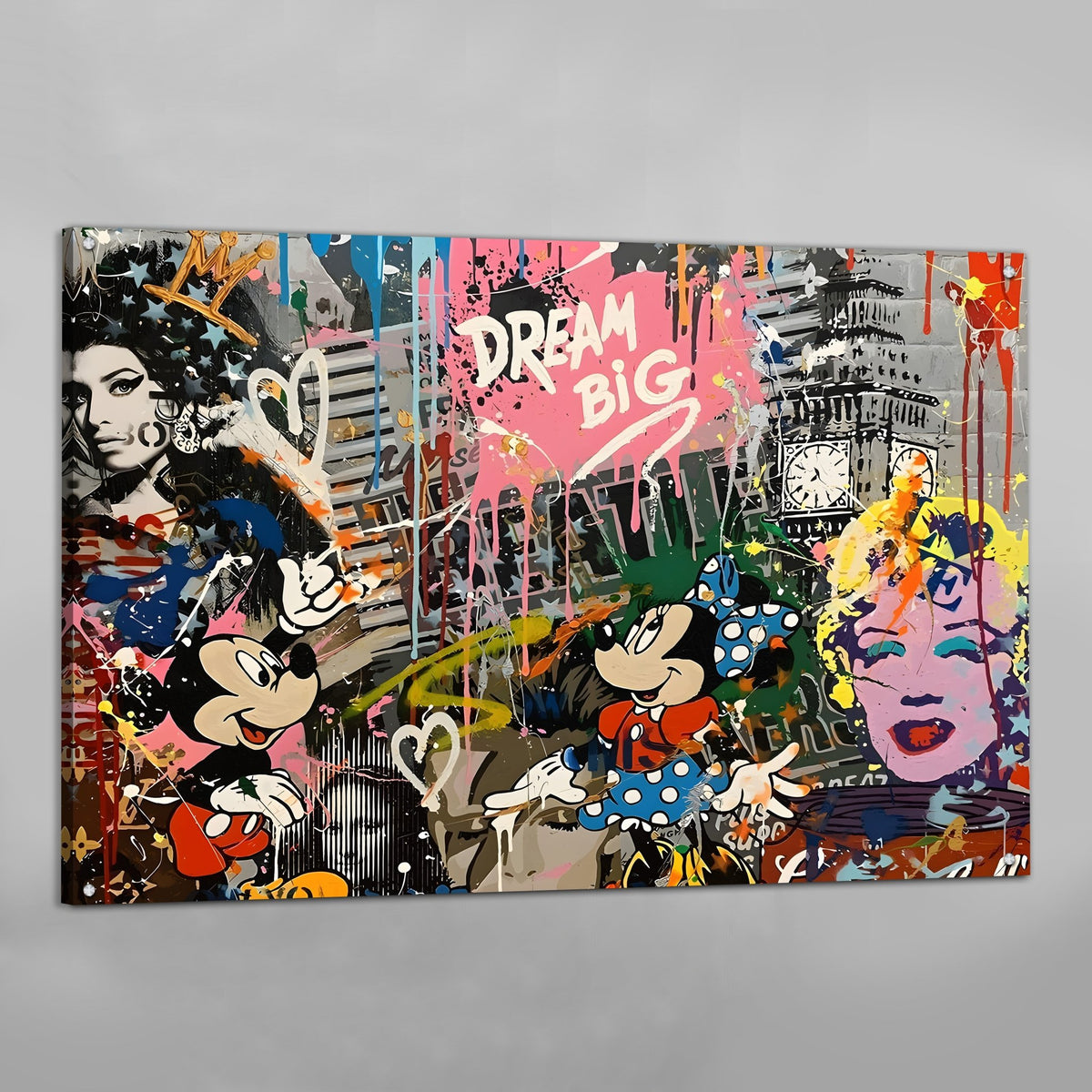 Graffiti Street Art Canvas - The Trendy Art
