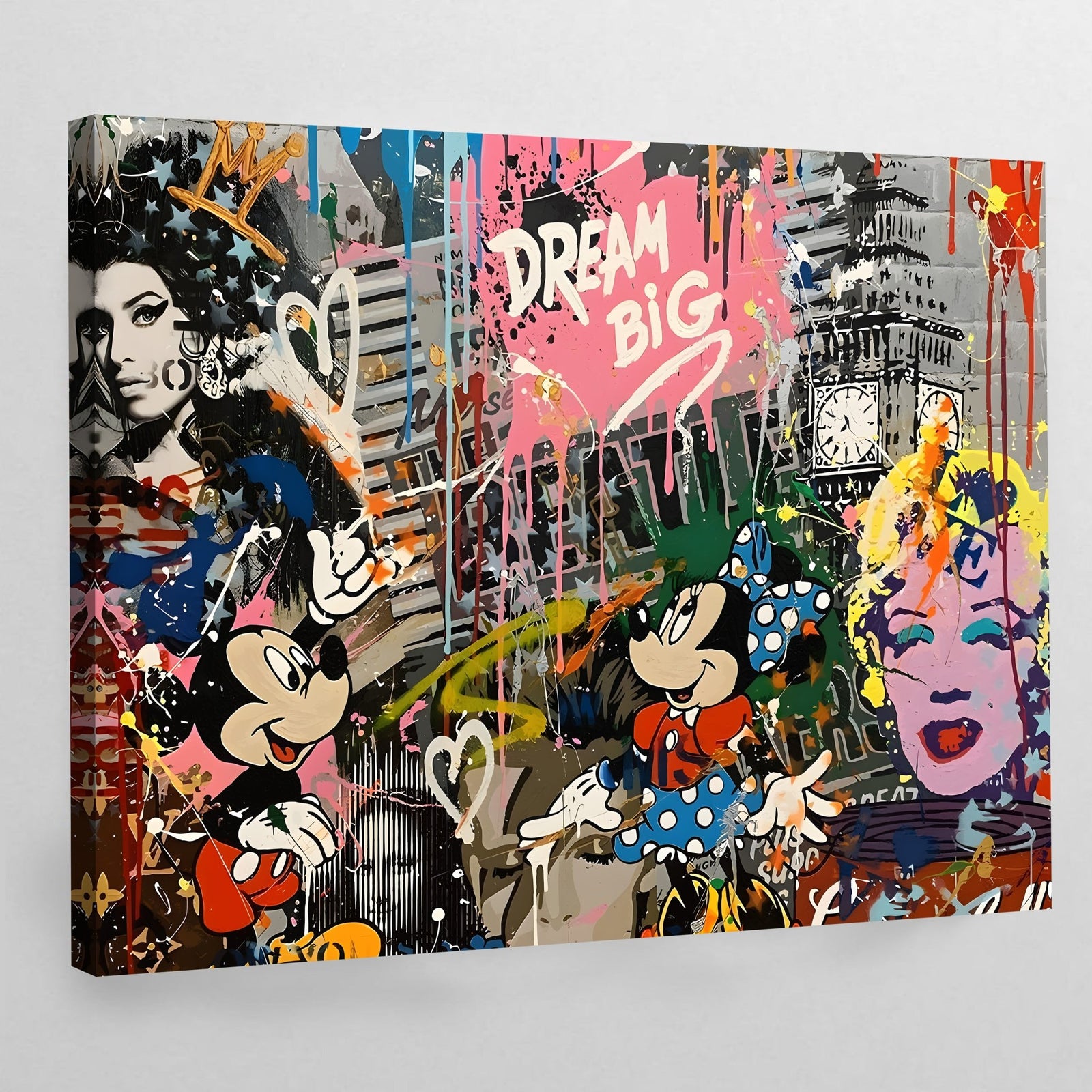 Graffiti Street Art Canvas - The Trendy Art