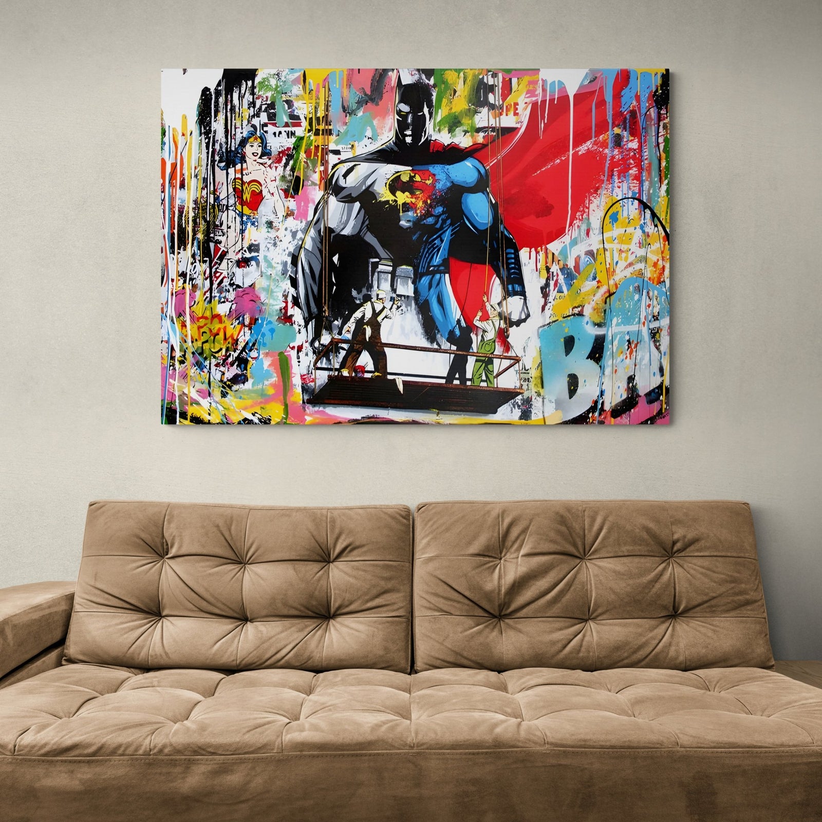 Graffiti Wall Art Canvas - The Trendy Art