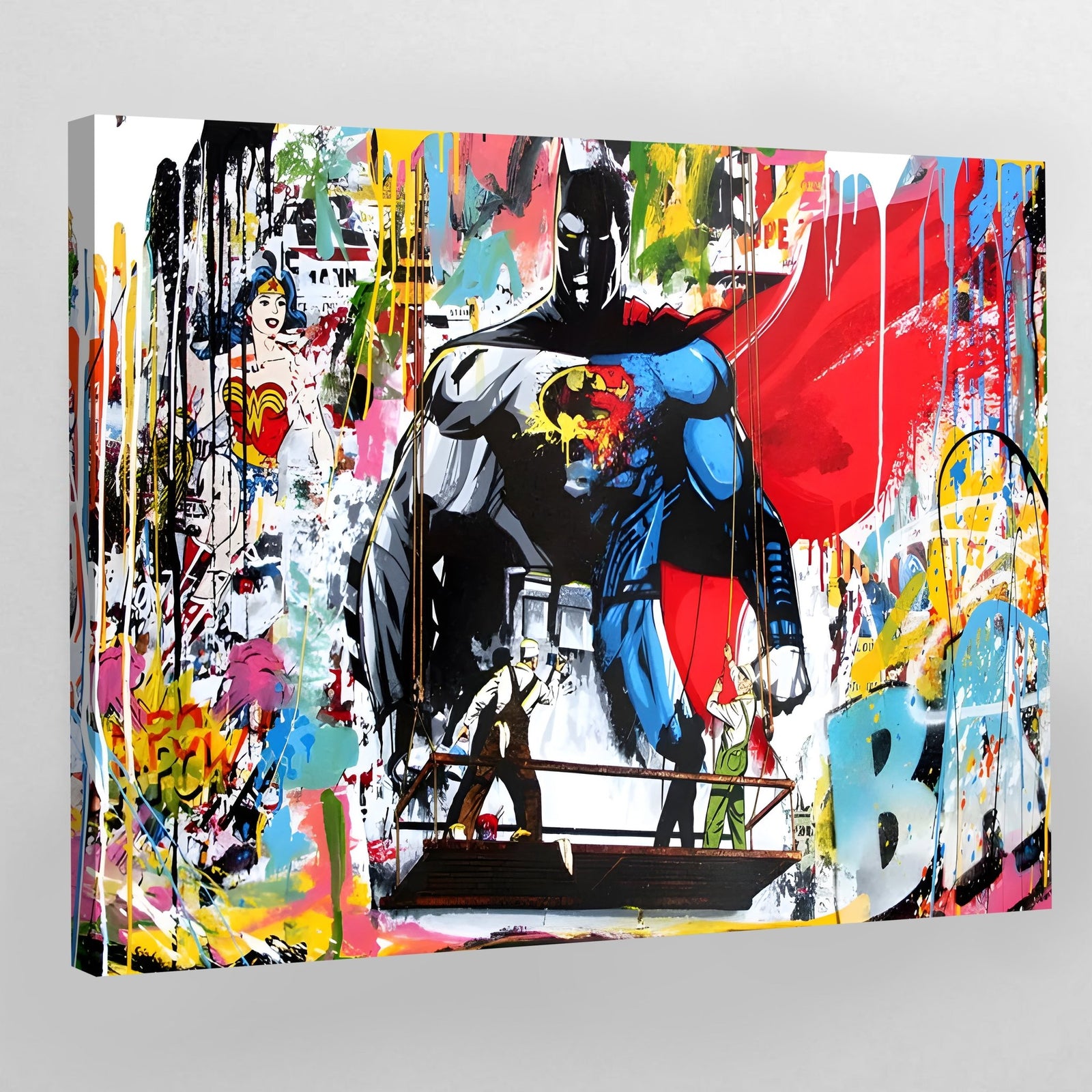 Graffiti Wall Art Canvas - The Trendy Art