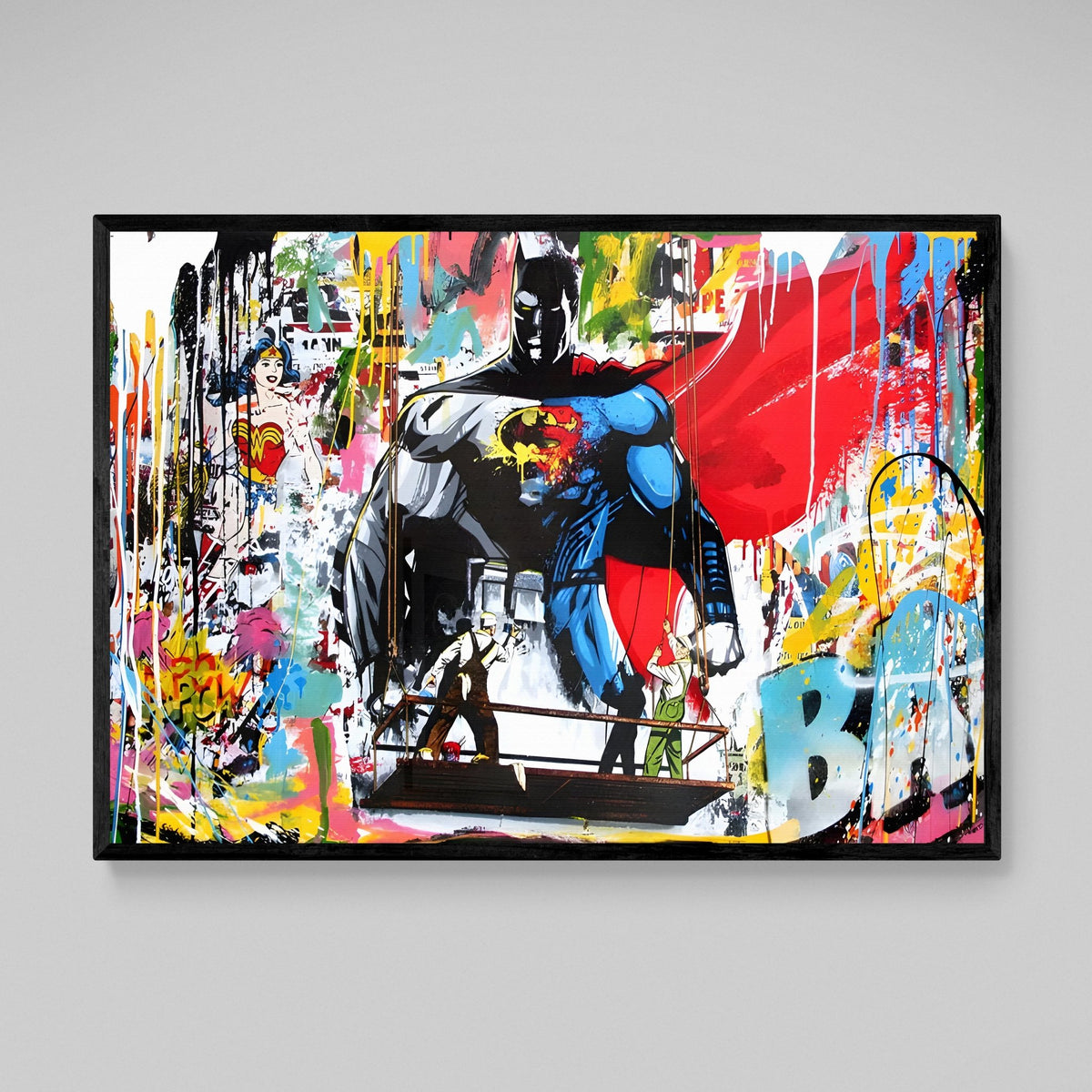 Graffiti Wall Art Canvas - The Trendy Art