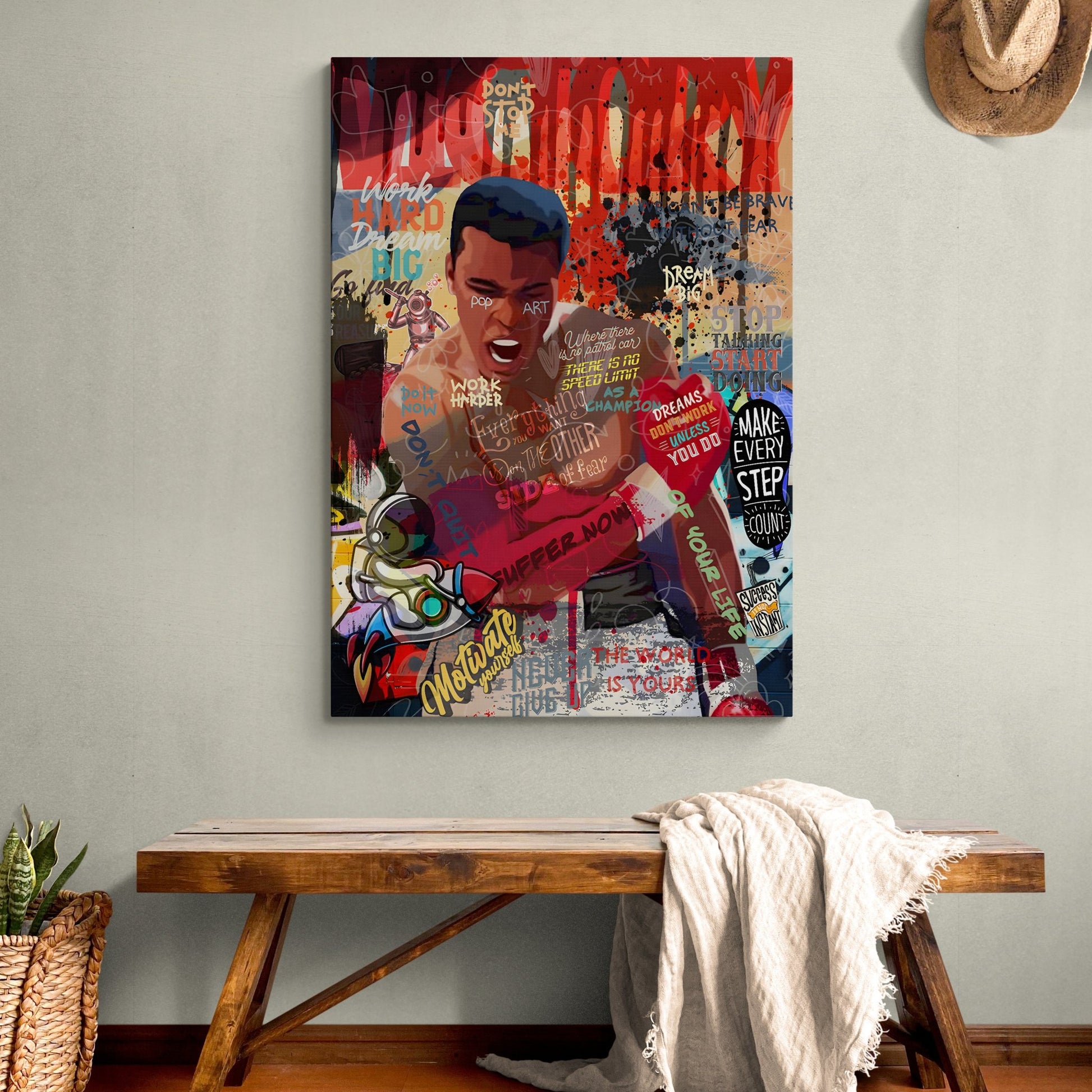 Graffiti Wall Decor - The Trendy Art