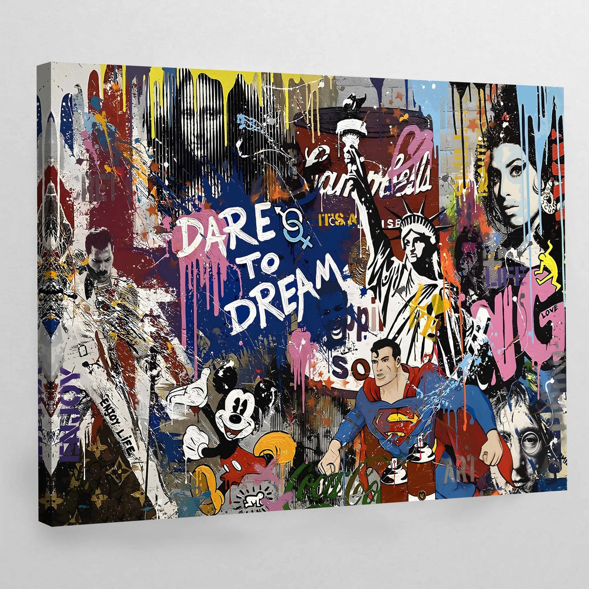 Graffitis Canvas - The Trendy Art