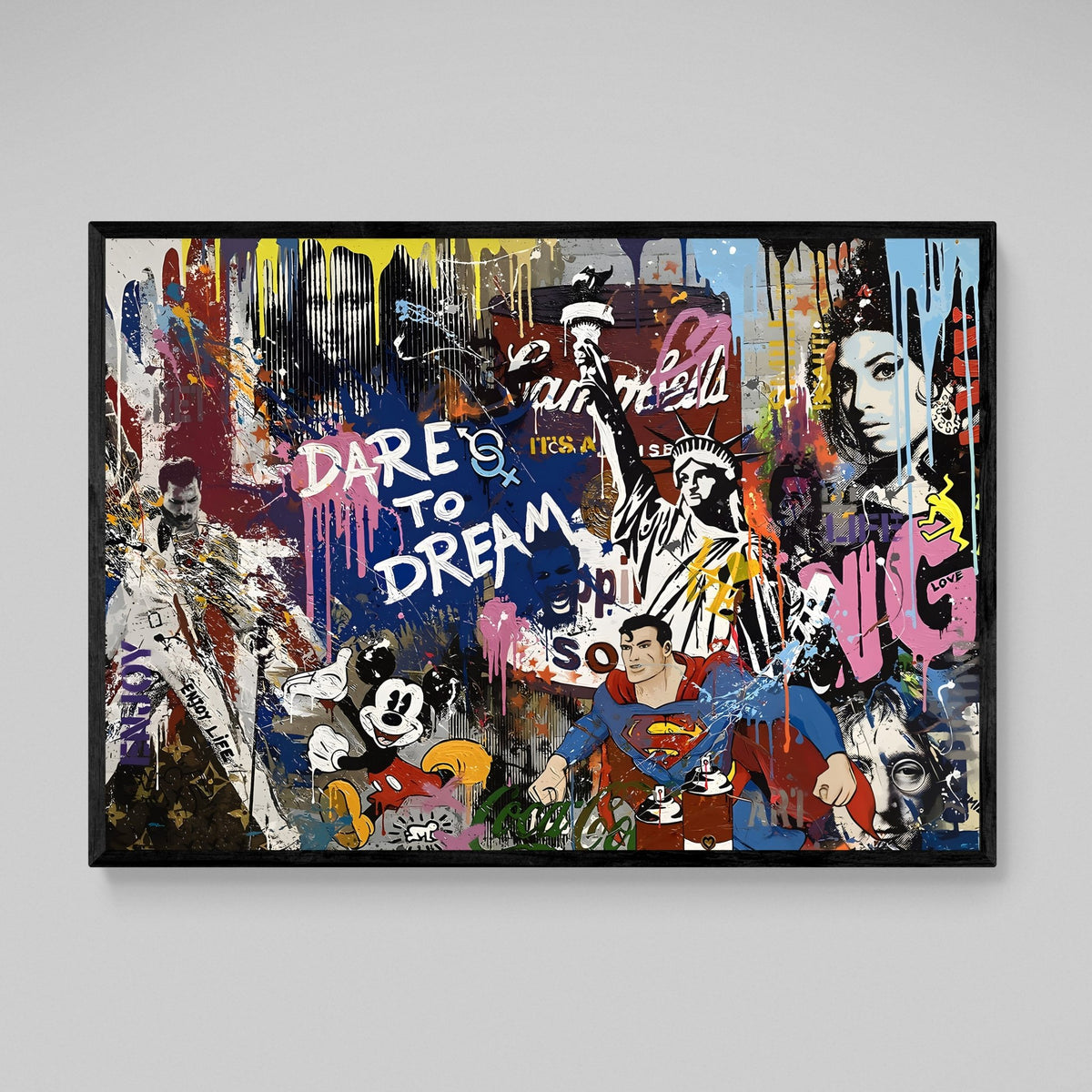 Graffitis Canvas - The Trendy Art