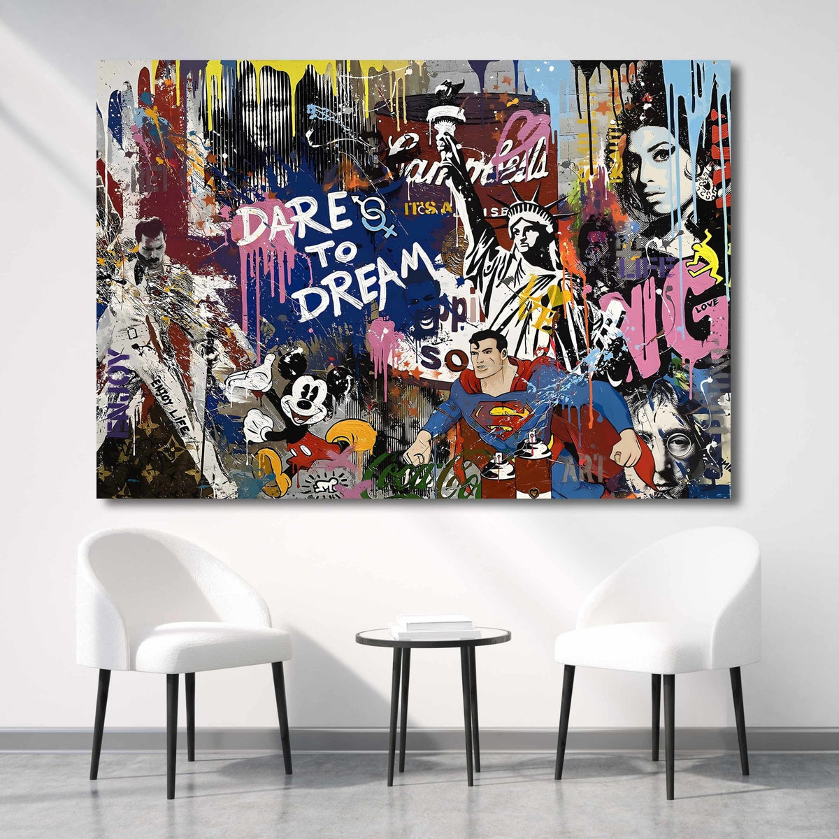 Graffitis Canvas - The Trendy Art