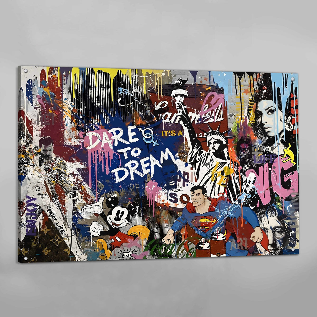 Graffitis Canvas - The Trendy Art