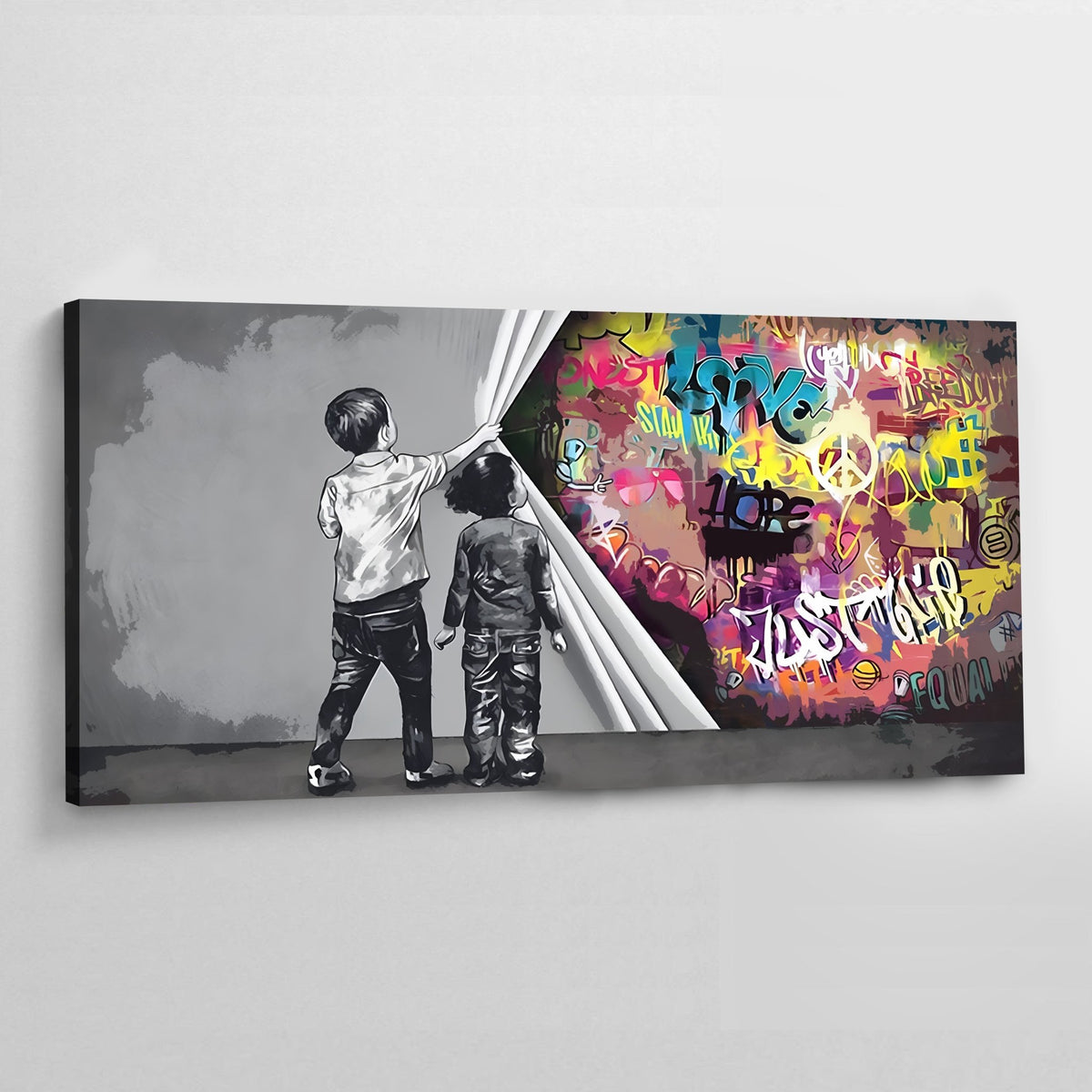 Graffitis Wall Art - The Trendy Art