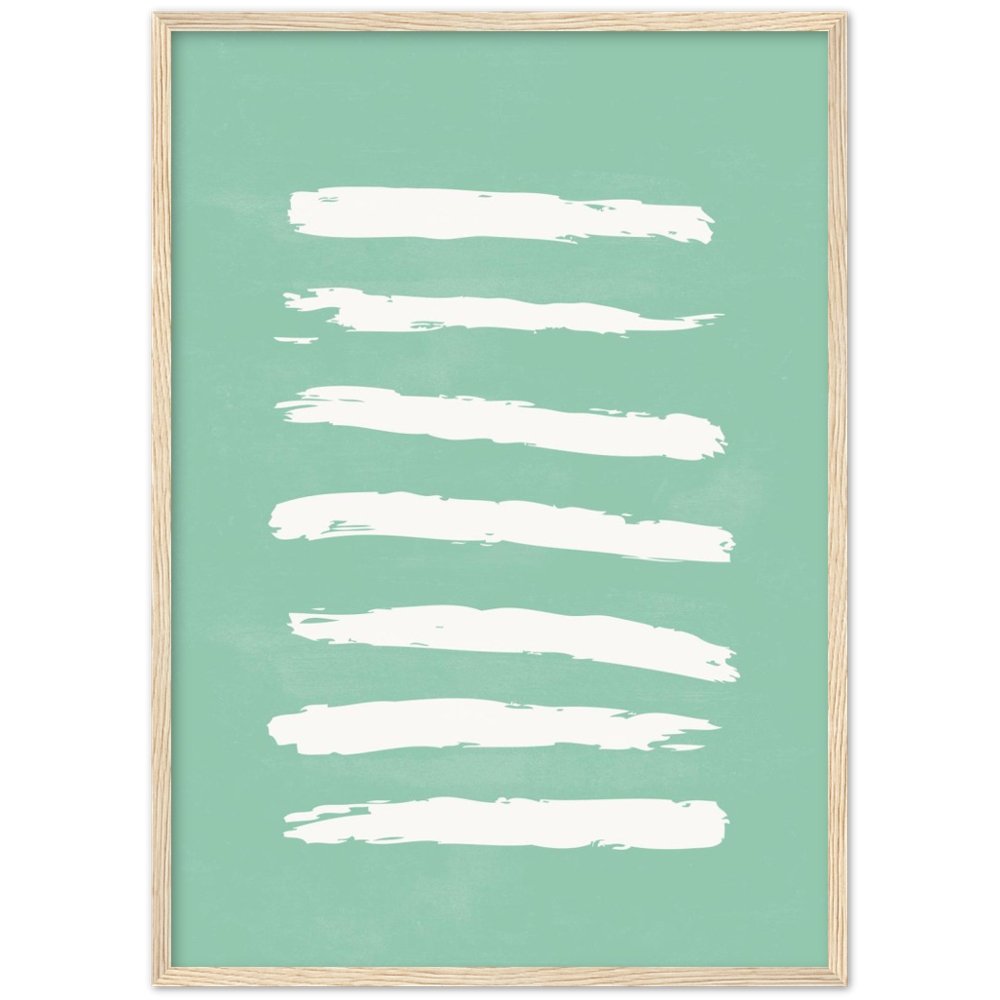Green Minimalist Art - The Trendy Art