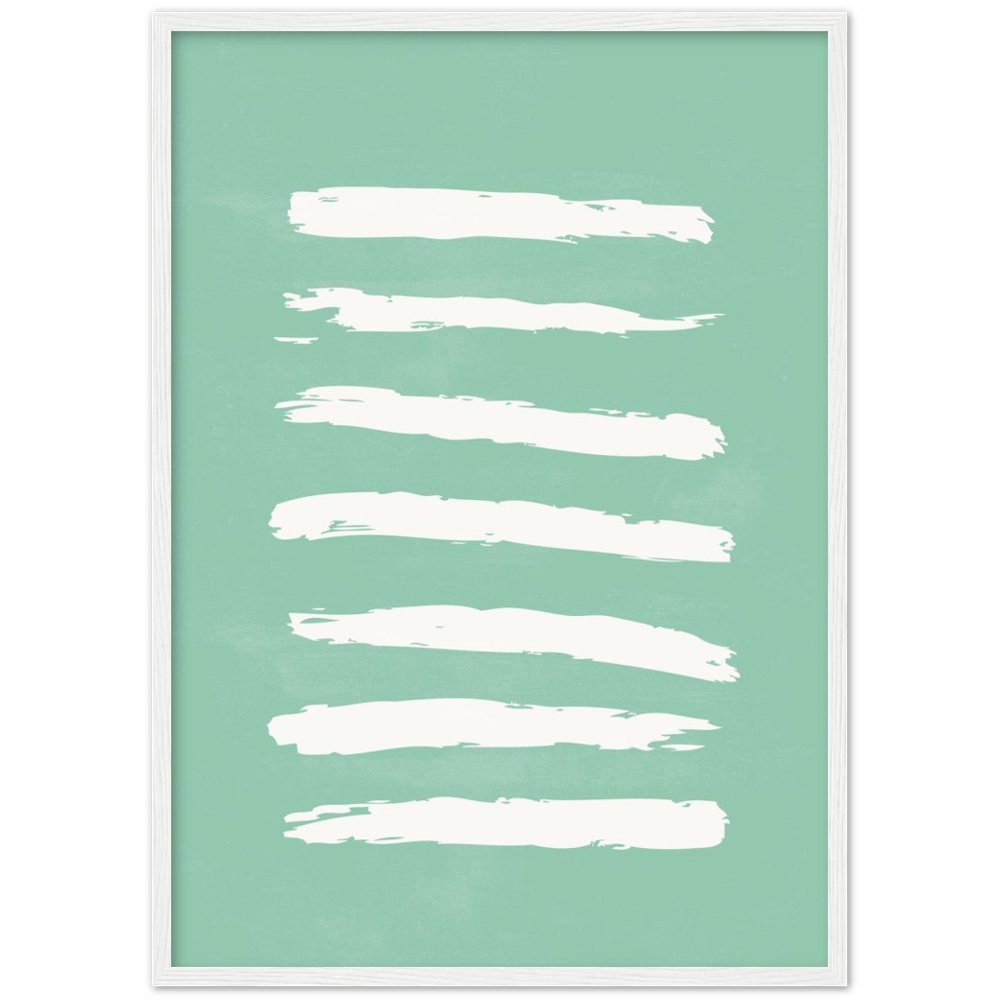 Green Minimalist Art - The Trendy Art