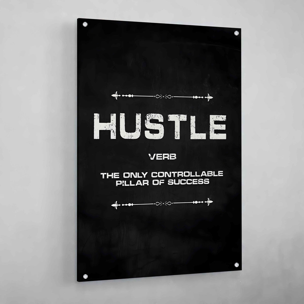 Grind Hustle Execution Wall Art - The Trendy Art