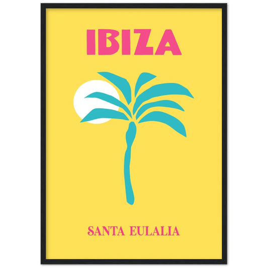 Ibiza Retro Wall Art - The Trendy Art