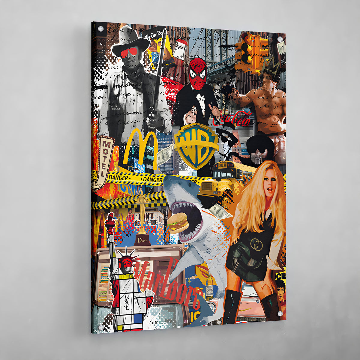 Movie Pop Art Canvas - The Trendy Art