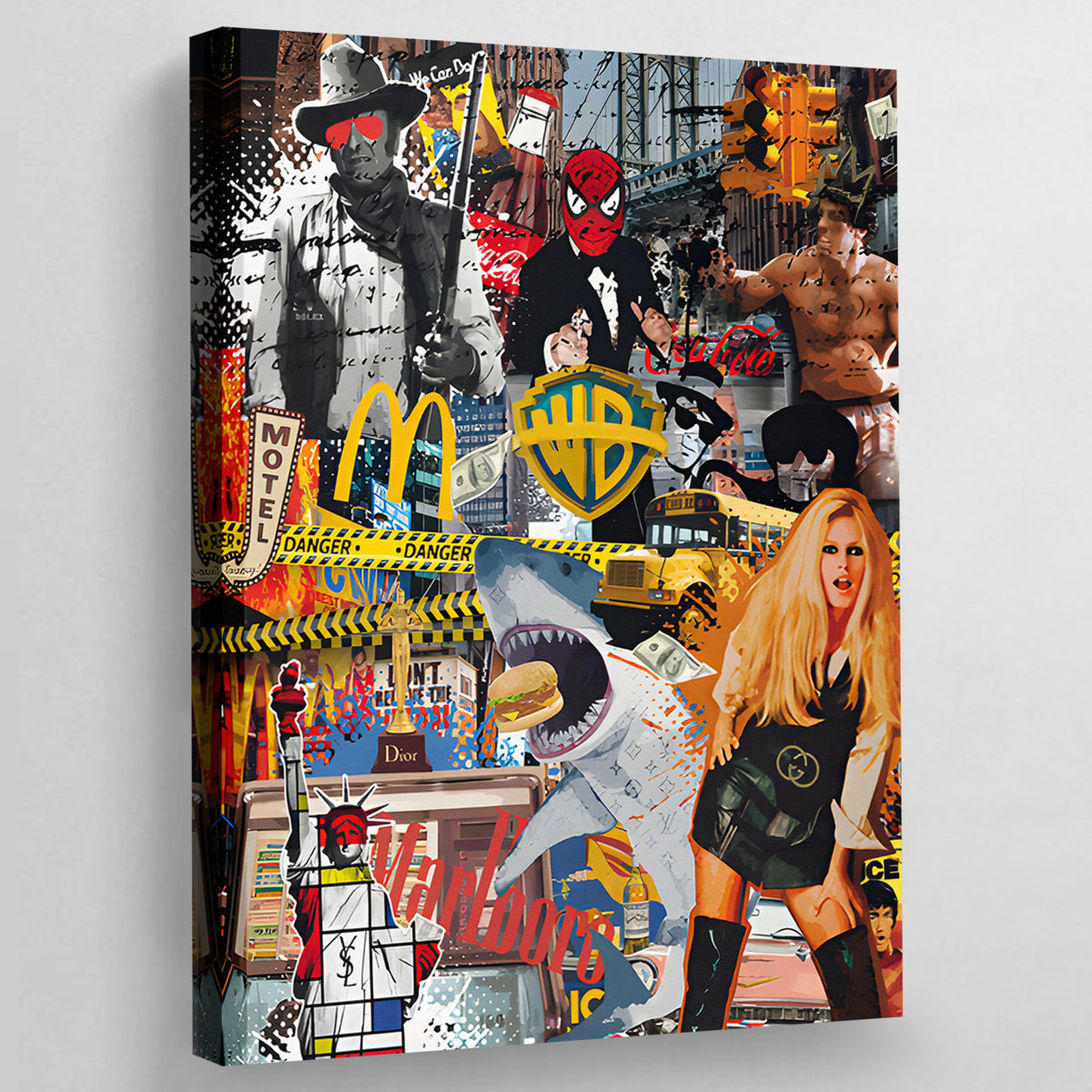 Movie Pop Art Canvas - The Trendy Art