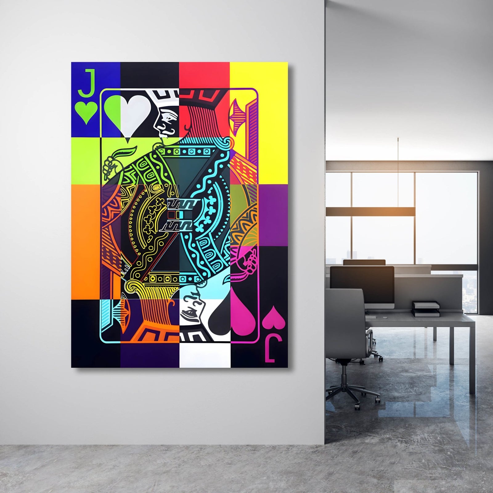 Jack Of Hearts Art - The Trendy Art
