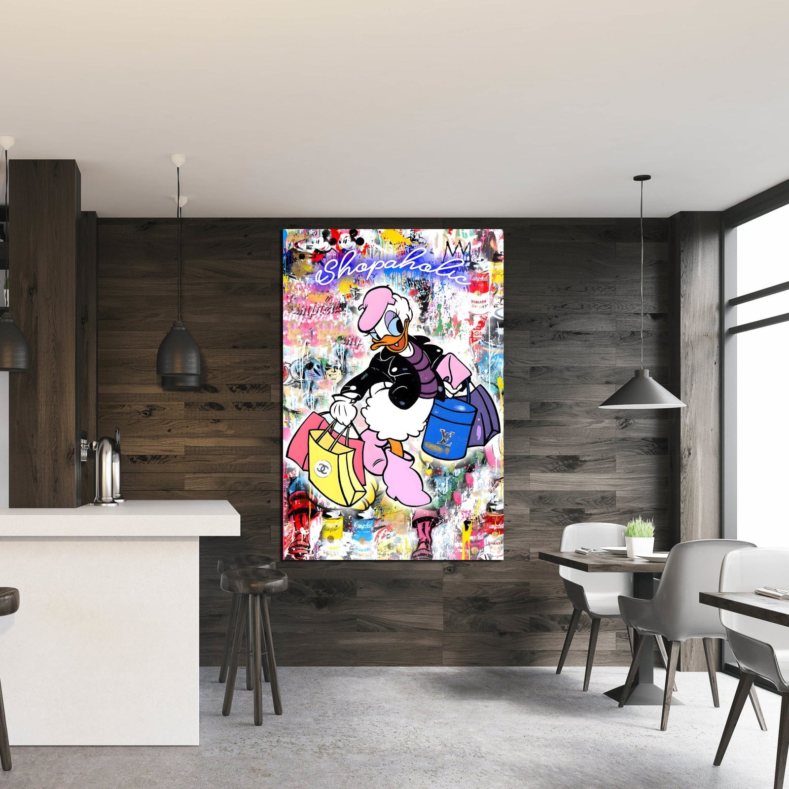 Lady Duck Wall Art - The Trendy Art