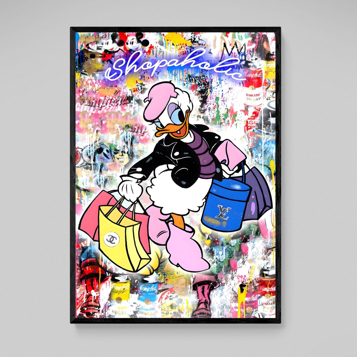 Lady Duck Wall Art - The Trendy Art