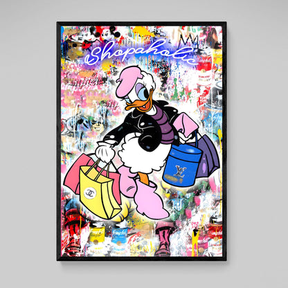 Lady Duck Wall Art - The Trendy Art