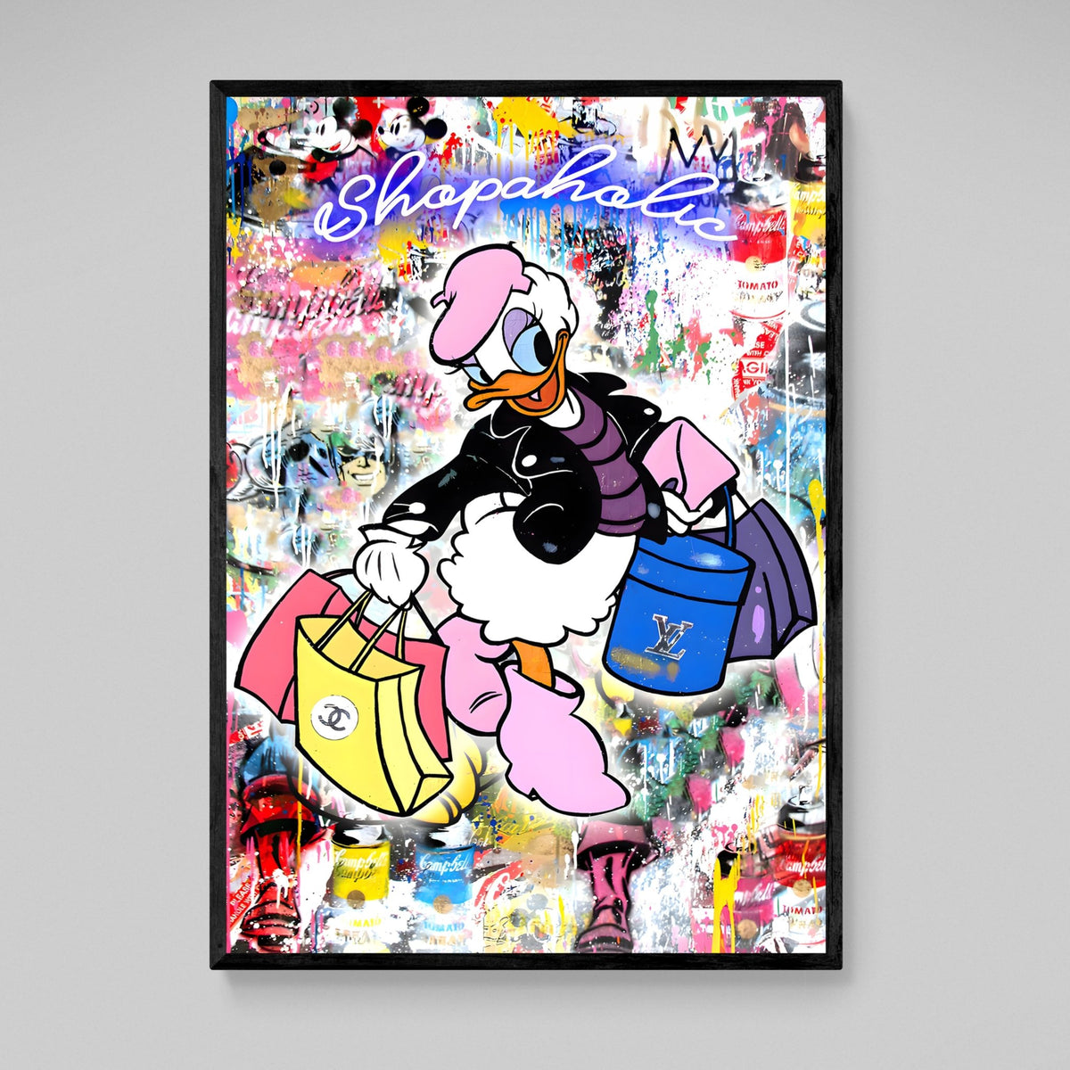 Lady Duck Wall Art - The Trendy Art