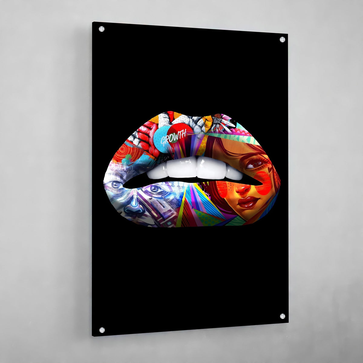 Lips Canvas Art - The Trendy Art
