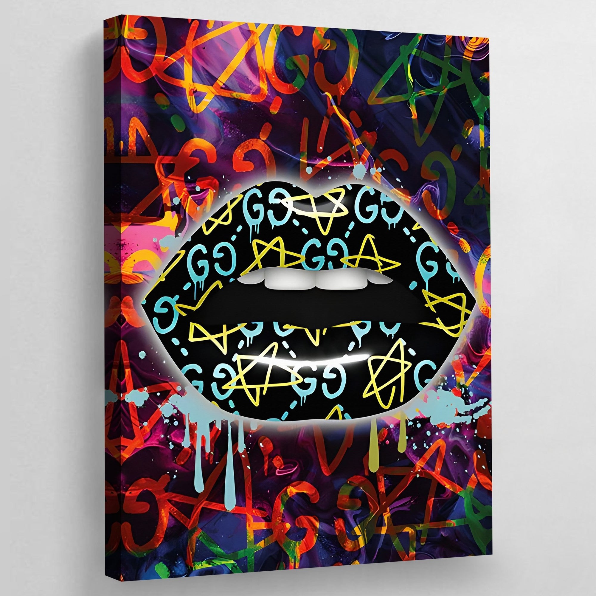 Lips Wall Art - The Trendy Art
