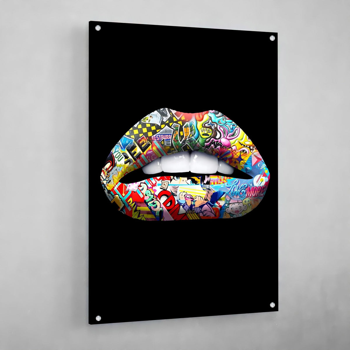 Lips Wall Decor - The Trendy Art