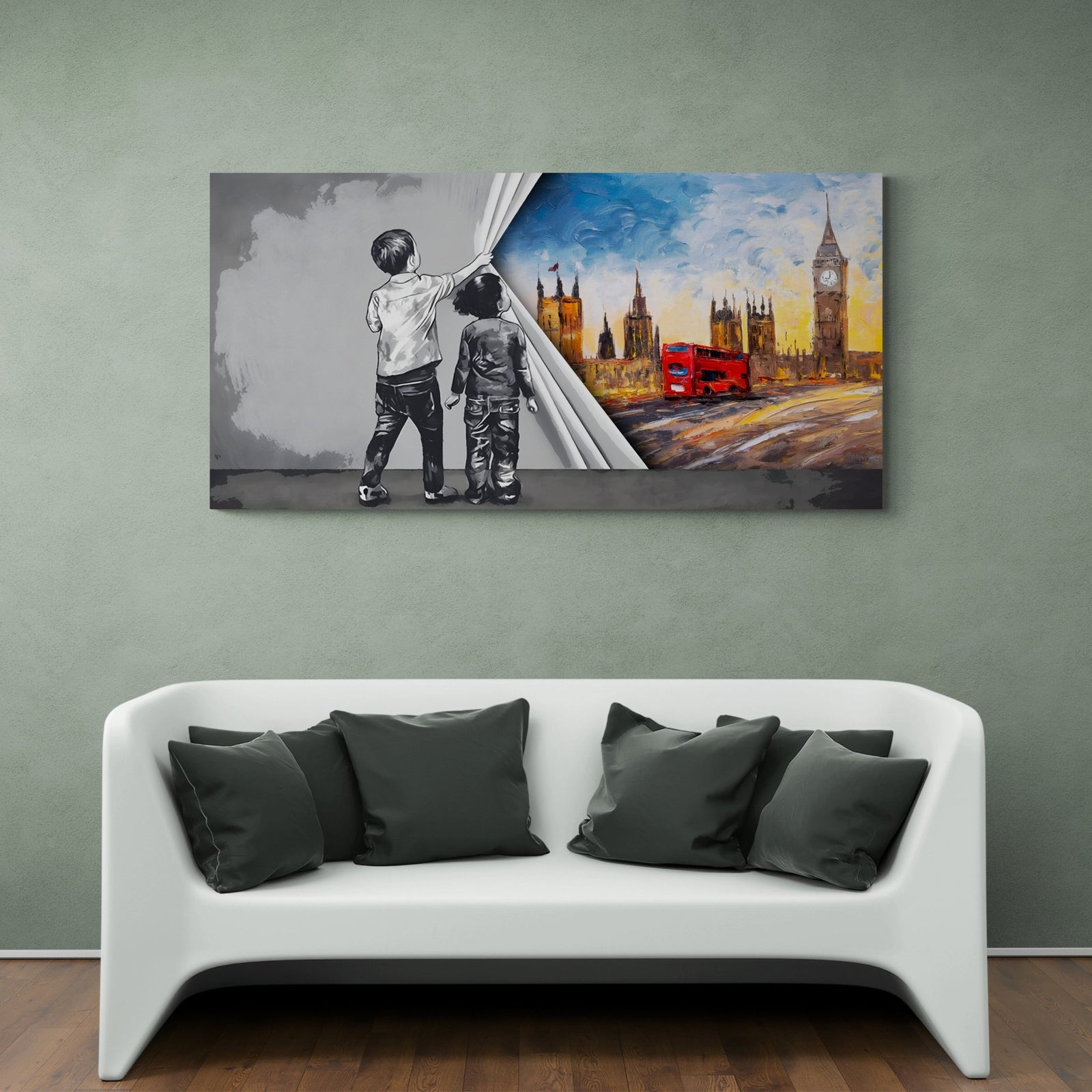 London Graffiti Wall Art - The Trendy Art