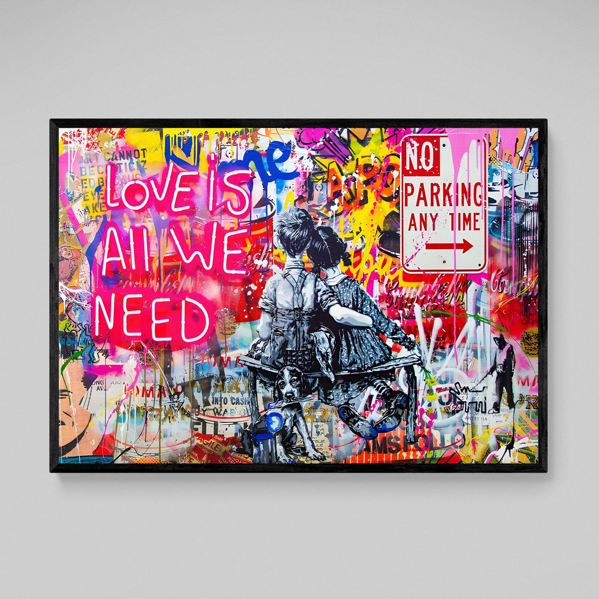 Love Is All We Need Wall Art - The Trendy Art