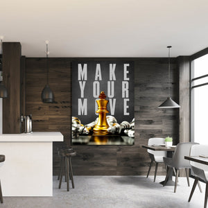 Make Your Move Wall Art - The Trendy Art