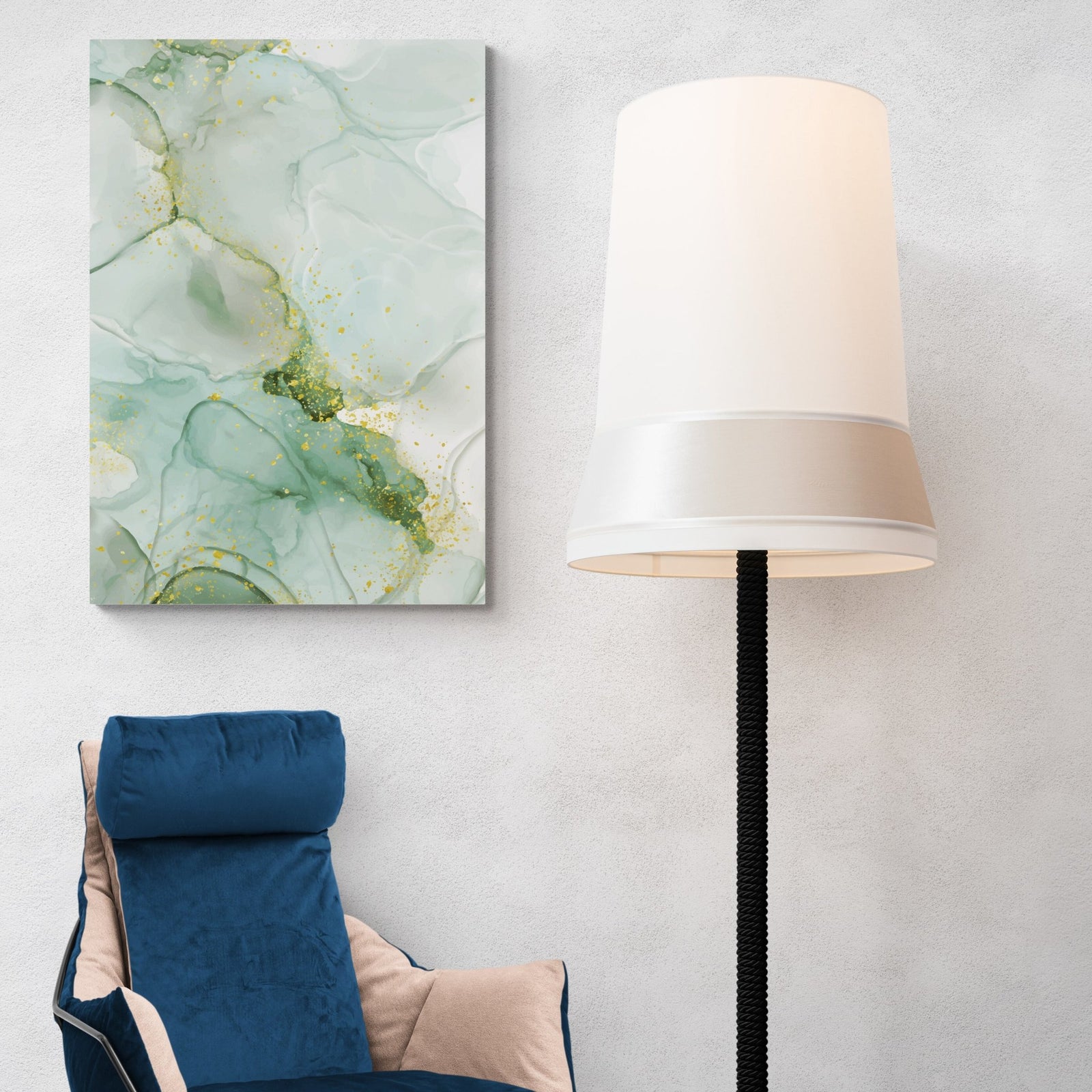Marble Effect Wall Art - The Trendy Art