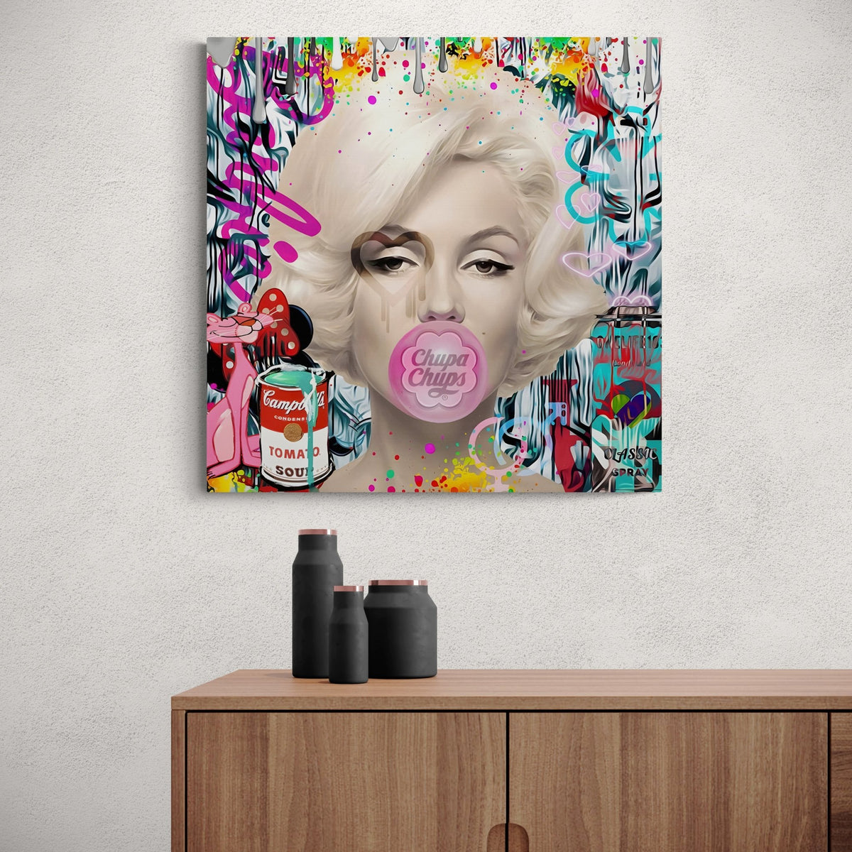 Marilyn Monroe Pop Art Canvas - The Trendy Art